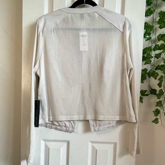 Black Label Embellished Mesh Jacket Size 2 - Picture 5 of 7